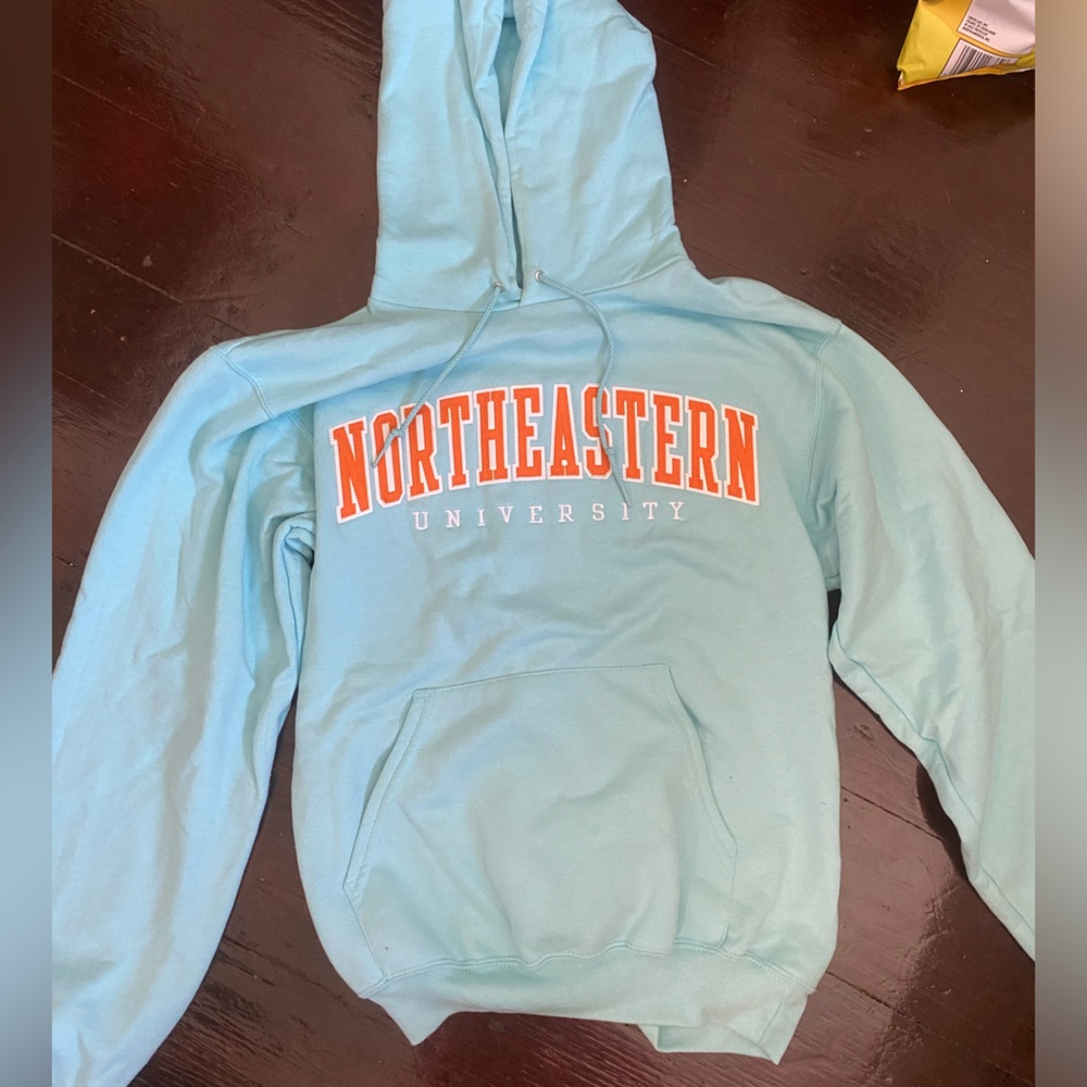 Unique Rare Northeastern University Bright Summer Colored S Sweatshirt